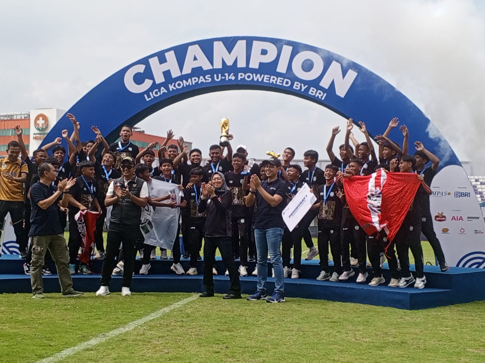 Dua Laga Penentu Juara Warnai Pekan Terakhir dan Penutupan Liga Kompas U-14