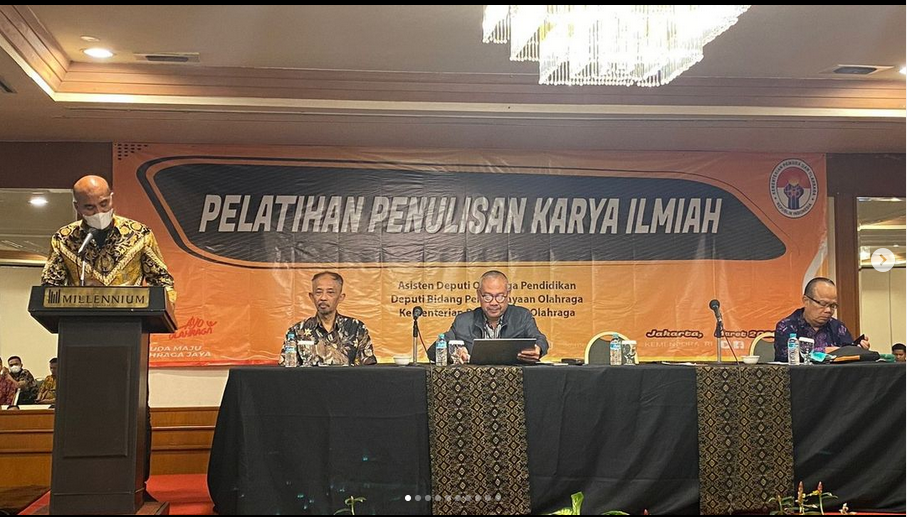 Pelatihan Penulisan Karya Ilmiah Kemenpora